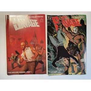 Doc Savage The Discord Makers Pt.1 & 2 (1988) DC Comics • O'Neil, Whigham